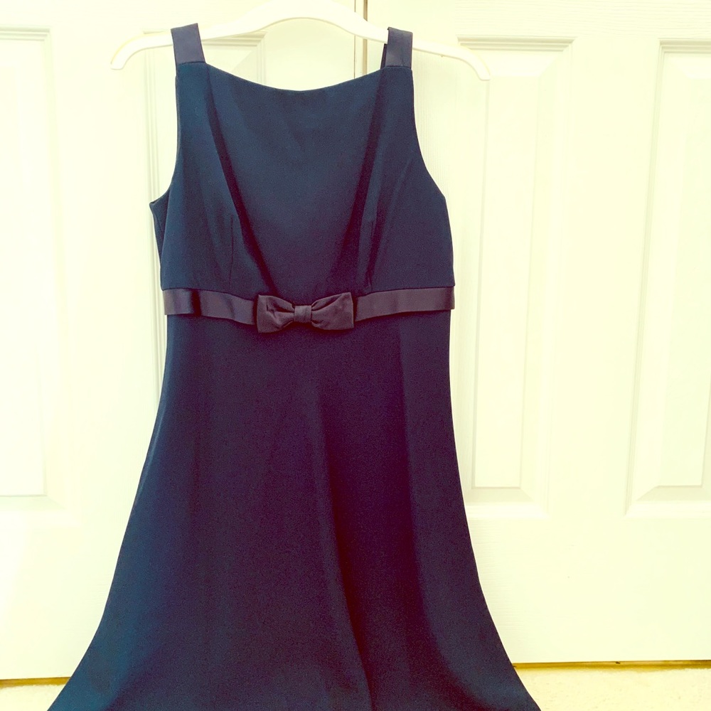 Navy Blue Cocktail Dress